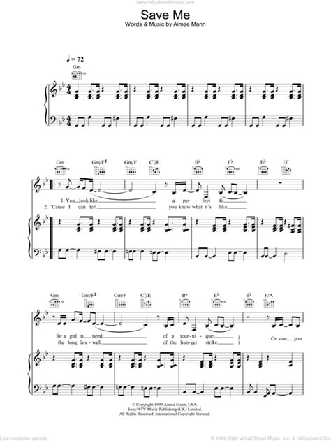 aimee mann save me chords